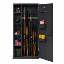 Skriňa na 7 zbraní so zámkom na kľúč, GUNCAB PT 1300/650/350 K 7016