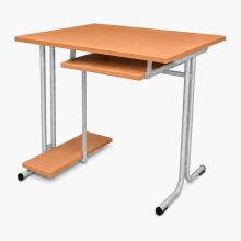 Počítačový stôl 1 miestny, SCHOOLBENCH RM 1PC
