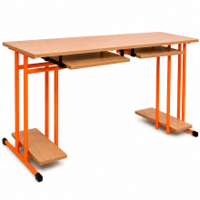 SCHOOLBENCH RM PC 2, počítačový stôl 2-miestny