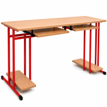 SCHOOLBENCH RM PC 2, počítačový stôl 2-miestny