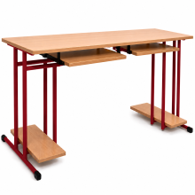 SCHOOLBENCH RM PC 2, počítačový stôl 2-miestny