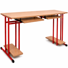 SCHOOLBENCH RM PC 2, počítačový stôl 2-miestny
