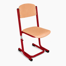 Školská stolička, výškovo nastaviteľná, SCHOOLSEAT RM KAR VN