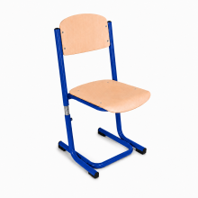 Školská stolička, výškovo nastaviteľná, SCHOOLSEAT RM KAR VN