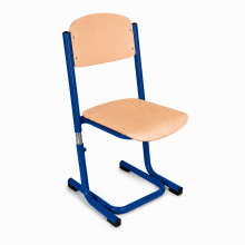Školská stolička, výškovo nastaviteľná, SCHOOLSEAT RM KAR VN