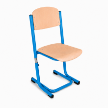Školská stolička, výškovo nastaviteľná, SCHOOLSEAT RM KAR VN