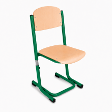Školská stolička, výškovo nastaviteľná, SCHOOLSEAT RM KAR VN