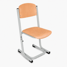 Školská stolička, výškovo nastaviteľná, SCHOOLSEAT RM KAR VN