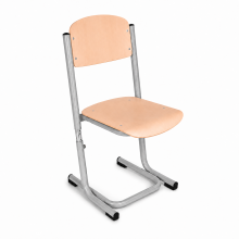 Školská stolička, výškovo nastaviteľná, SCHOOLSEAT RM KAR VN