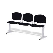 WAITBENCH LM/ICH 3 FR | 3-miestna lavica do čakárne - ohňovzdorná farba