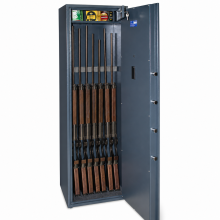  Skriňa na 8 zbraní s elektronickým zámkom, GUNCAB PT 1500/470/350 ELK 7016