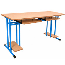 SCHOOLBENCH RM PC 2, počítačový stôl 2-miestny