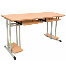 SCHOOLBENCH RM PC 2, počítačový stôl 2-miestny