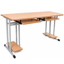 SCHOOLBENCH RM PC 2, počítačový stôl 2-miestny