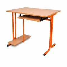 Počítačový stôl 1 miestny, SCHOOLBENCH RM 1PC