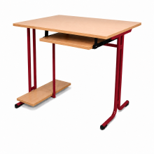 Počítačový stôl 1 miestny, SCHOOLBENCH RM 1PC