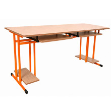 SCHOOLBENCH RM PC 2, počítačový stôl 2-miestny