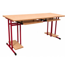SCHOOLBENCH RM PC 2, počítačový stôl 2-miestny