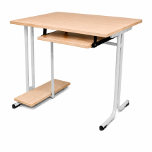 Počítačový stôl 1 miestny, SCHOOLBENCH RM 1PC