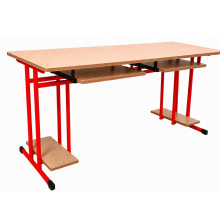 SCHOOLBENCH RM PC 2, počítačový stôl 2-miestny