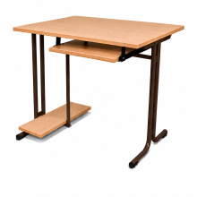 Počítačový stôl 1 miestny, SCHOOLBENCH RM 1PC