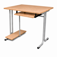 Počítačový stôl 1 miestny, SCHOOLBENCH RM 1PC