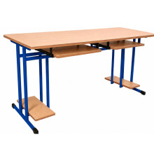 SCHOOLBENCH RM PC 2, počítačový stôl 2-miestny