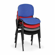 Konferenčná stolička stohovateľná - sivá, SEAT IN AN TAU GY 