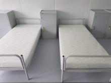 SLEEPI H 2000/900 GY | Skladacia kovová posteľ
