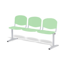3-miestna lavička do čakárne, WAITBENCH LM/ICH 3