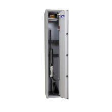 Skriňa na 5 zbraní s certifikátom a elektronickým zámkom, GUNCAB PT 1500/300/350 ELK 7040/7035 