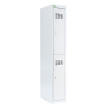 2-dverová šatníková skriňa s krátkymi dverami, LOCKER H 1/2