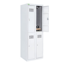 4-dverová šatníková skriňa s krátkymi dverami, LOCKER H 2/4