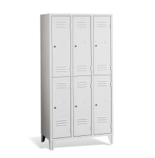 LOCKER CH 3/6 F - 6-dverová šatníková skriňa s krátkymi dvierkami