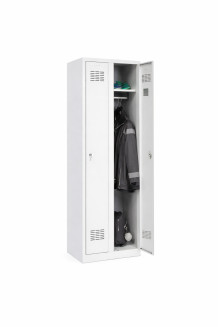 2- dverová šatníková skriňa s dlhými dverami, LOCKER H 2 250