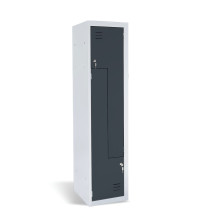 2-dverová šatníková skriňa so Z-kovými dverami, LOCKER H Z2 400
