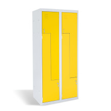 4-dverová šatníková skriňa so Z-kovými dverami, LOCKER H Z4 400