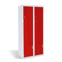 4-dverová šatníková skriňa so Z-kovými dverami, LOCKER H Z4 400