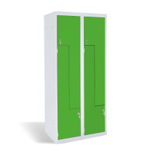 4-dverová šatníková skriňa so Z-kovými dverami, LOCKER H Z4 400