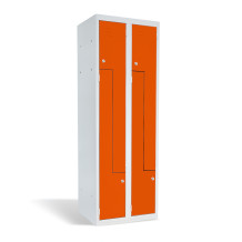 4-dverová šatníková skriňa so Z-kovými dverami, LOCKER H Z4 300