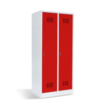 2-dverová šatníková skriňa s prepážkou, LOCKER H 2 BW 