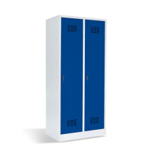 2-dverová šatníková skriňa s prepážkou, LOCKER H 2 BW 
