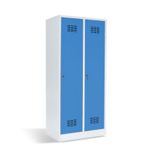 2-dverová šatníková skriňa s prepážkou, LOCKER H 2 BW 