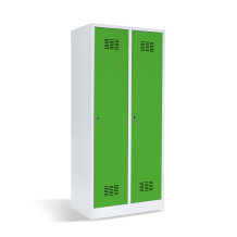 2-dverová šatníková skriňa s prepážkou, LOCKER H 2 BW 