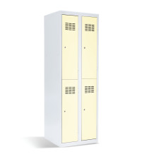4-dverová šatníková skriňa s krátkymi dverami, LOCKER H 2/4
