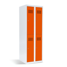 4-dverová šatníková skriňa s krátkymi dverami, LOCKER H 2/4