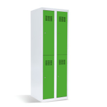 4-dverová šatníková skriňa s krátkymi dverami, LOCKER H 2/4