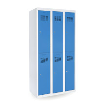 6-dverová šatníková skriňa s krátkymi dverami, LOCKER H 3/6