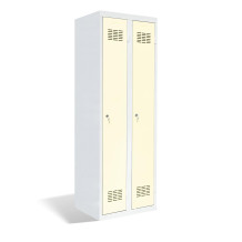 Dvojdverová šatníková skriňa s dlhými dverami, LOCKER H2