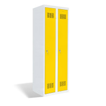 Dvojdverová šatníková skriňa s dlhými dverami, LOCKER H2